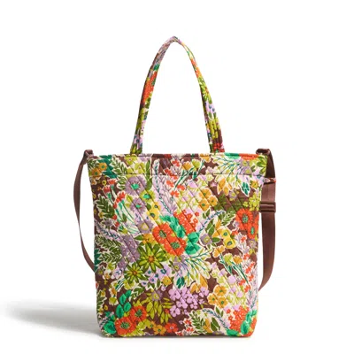 Vera Bradley Outlet Cotton Large North South Tote In Multi