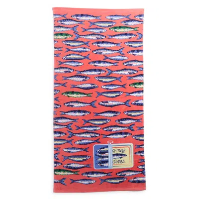 Vera Bradley Outlet Cotton Looped Terry Outlet Essential Beach Towel