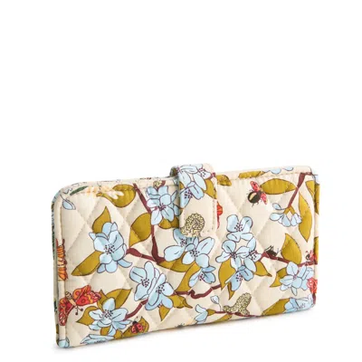Vera Bradley Outlet Cotton Medium Essential Tab Wallet