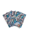 Vera Bradley Outlet Cotton Napkin Set Of 4 In Blue