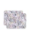 VERA BRADLEY OUTLET COTTON PLACEMAT SET OF 2