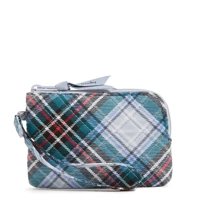 Vera Bradley Outlet Cotton Rfid Zip-top Id Case In Multi
