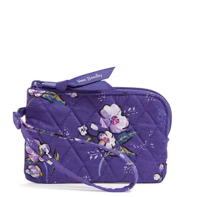 Vera Bradley Outlet Cotton Rfid Zip-top Id Case In Multi