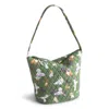Vera Bradley Outlet Cotton Slouchy Bucket Shoulder Bag In Multi