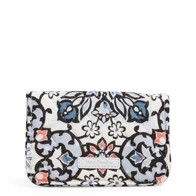 Vera Bradley Outlet Cotton Small Bifold Wallet In White