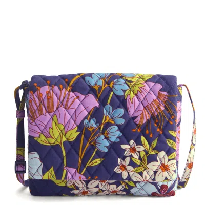 Vera Bradley Outlet Cotton Small Flap Hipster Crossbody Bag
