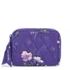 Vera Bradley Outlet Cotton Small Zip-around Wallet In Multi