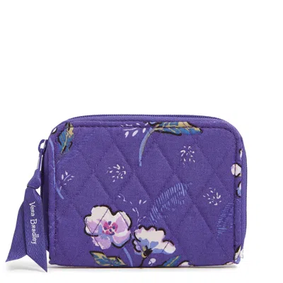 Vera Bradley Outlet Cotton Small Zip-around Wallet In Multi