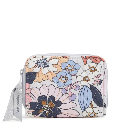 Vera Bradley Outlet Cotton Small Zip-around Wallet In Multi
