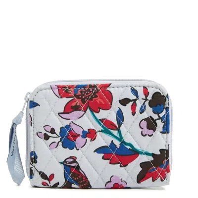 Vera Bradley Outlet Cotton Small Zip-around Wallet In Multi