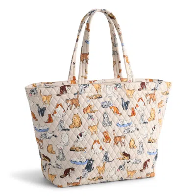 Vera Bradley Outlet Cotton Travel Tote Bag In Multi