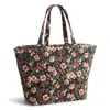 Vera Bradley Outlet Cotton Travel Tote Bag In Multi