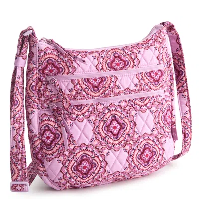 Vera Bradley Outlet Cotton Trio Zip Hipster Crossbody Bag