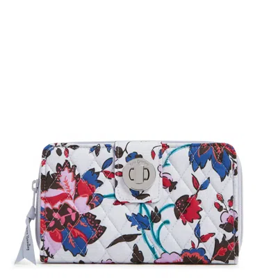 Vera Bradley Outlet Cotton Turnlock Wallet In Multi