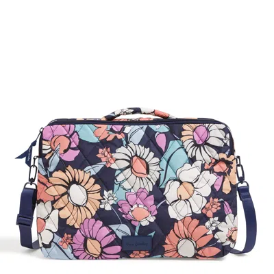 Vera Bradley Outlet Cotton Ultralight Laptop Workstation Crossbody In Multi