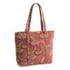 Vera Bradley Outlet Cotton Vera Tote Bag