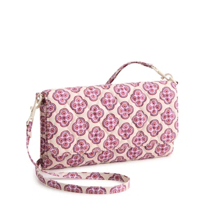 Vera Bradley Outlet Cotton Wallet Crossbody Bag