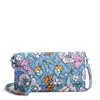 Vera Bradley Outlet Cotton Wallet Crossbody In Multi