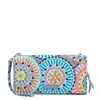 Vera Bradley Outlet Cotton Wallet Crossbody In Multi