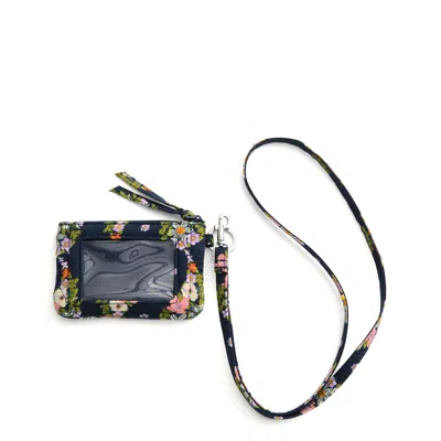 Vera Bradley Outlet Cotton Zip Id Lanyard