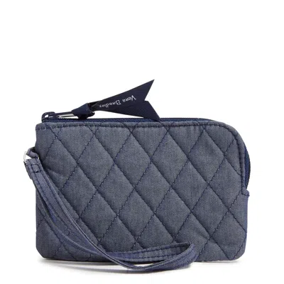 Vera Bradley Outlet Denim Zip-top Id Case In Multi