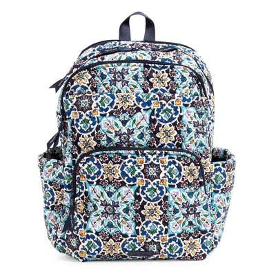 Vera Bradley Outlet Essential Large Backpack In Blue