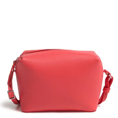 Vera Bradley Outlet Faux Leather Camera Bag Crossbody In Red