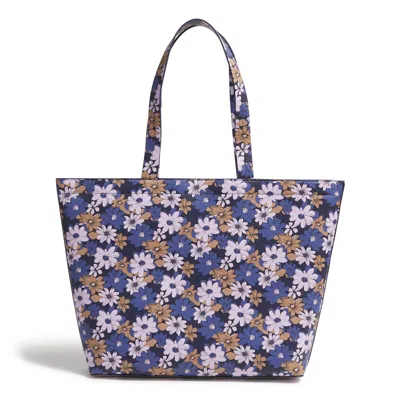 Vera Bradley Outlet Faux Leather East West Tote In Multi