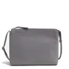Vera Bradley Outlet Faux Leather Large Hipster In Gray