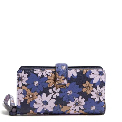Vera Bradley Outlet Faux Leather Phone Wristlet In Multi