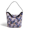 Vera Bradley Outlet Faux Leather Slouchy Bucket Shoulder Bag In Multi
