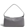 Vera Bradley Outlet Faux Leather Slouchy Shoulder Bag In Grey
