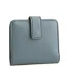 Vera Bradley Outlet Faux Leather Small Essential Tab Wallet In Gray