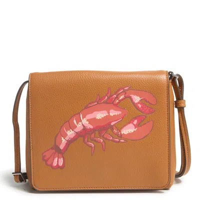 Vera Bradley Outlet Faux Leather Small Flap Hipster Crossbody Bag In White