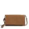 Vera Bradley Outlet Faux Leather Wallet Crossbody In Multi