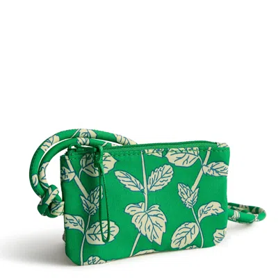 Vera Bradley Outlet Featherweight Zip Card Pouch Lanyard In Multi