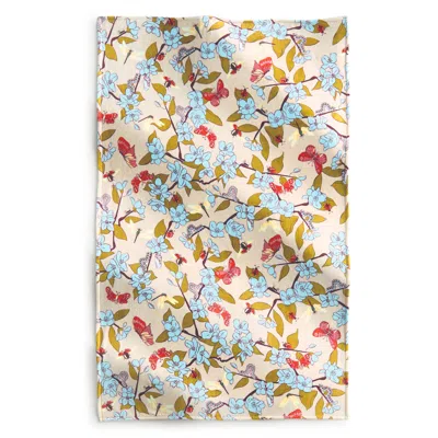 Vera Bradley Outlet Fleece Essential Throw Blanket In Blue