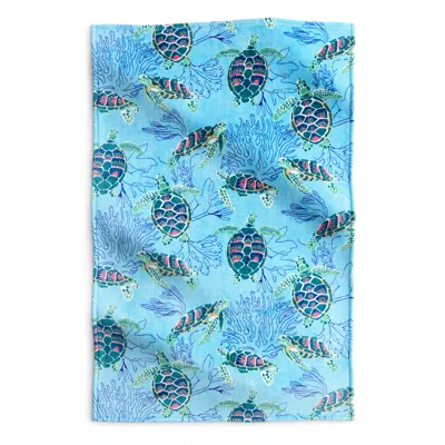 Vera Bradley Outlet Fleece Essential Throw Blanket In Blue