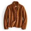 Vera Bradley Outlet Fleece Teddy Fleece Full-snap Jacket In Brown
