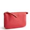 Vera Bradley Outlet Leather Accordion Card Case In Red