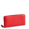 Vera Bradley Outlet Nylon Continental Wallet In Red