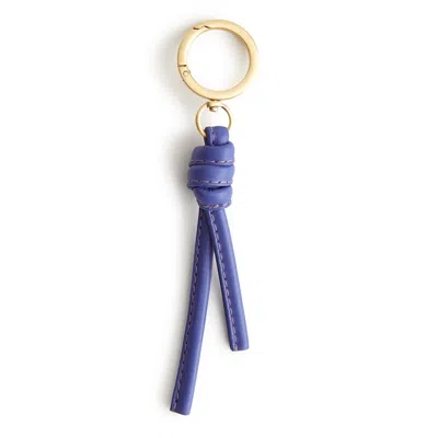 Vera Bradley Outlet Leather Every Day Bag Charm In Blue