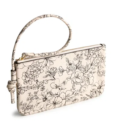 Vera Bradley Outlet Leather Knotted Wristlet In Multi