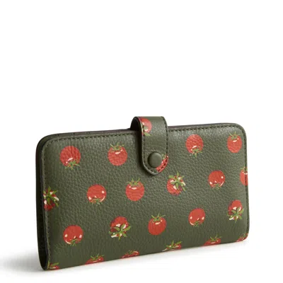 Vera Bradley Outlet Leather Tab Wallet In Multi