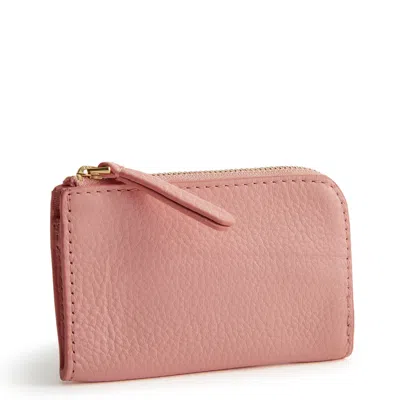 Vera Bradley Outlet Leather Zip Card Pouch In Multi