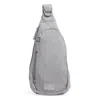 Vera Bradley Outlet Lighten Up Essential Compact Sling In Grey
