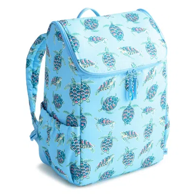 Vera Bradley Outlet Lighten Up Essential Cooler Backpack In Blue