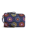 Vera Bradley Outlet Lighten Up Essential Zip Wristlet In Multi