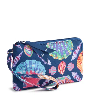 Vera Bradley Outlet Lighten Up Essential Zip Wristlet In Multi