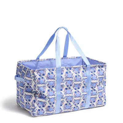 Vera Bradley Outlet Lighten Up Large Car Tote In Blue